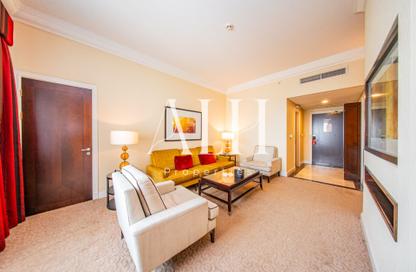 Apartment - 1 - 2 for rent in Mövenpick Grand Al Bustan - Al Garhoud - Dubai
