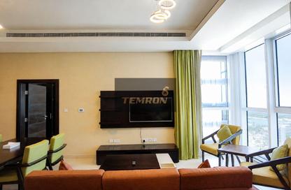 Apartment - 1 Bedroom - 1 Bathroom for rent in Al Jowhara Tower - Corniche Road - Abu Dhabi