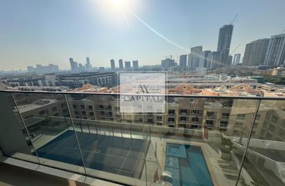 Apartment - 1 - 2 for rent in AURA by Grovy - District 14 - Jumeirah Village Circle - Dubai