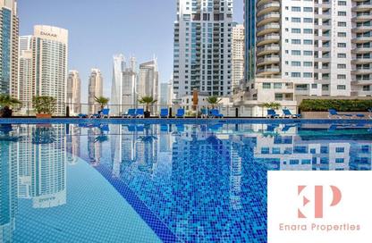 Apartment - 1 Bedroom - 2 Bathrooms for rent in Marina View Tower A - Marina View - Dubai Marina - Dubai