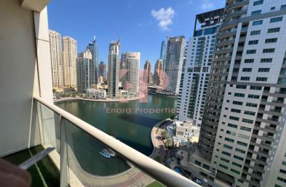 Apartment - 1 Bedroom - 2 Bathrooms for rent in Marina View Tower A - Marina View - Dubai Marina - Dubai