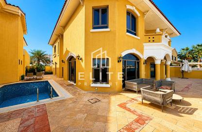 Villa - 5 Bedrooms - 6 Bathrooms for rent in Palm Jumeirah Frond C - Palm Jumeirah - Dubai