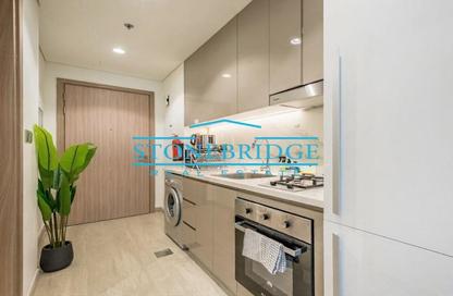 Apartment - Studio - 1 Bathroom for rent in Azizi Riviera 42 - Azizi Riviera - Meydan One - Meydan - Dubai