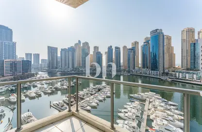 شقة - 2 غرف نوم - 3 حمامات للايجار في المجرة 2 - المجرة - دبي مارينا - دبي