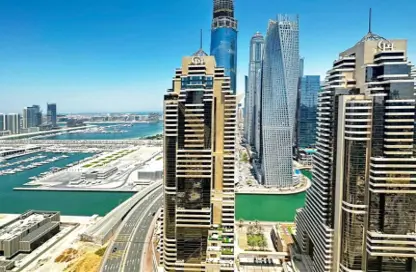 Apartment - 1 Bathroom for rent in Botanica Tower - Dubai Marina - Dubai