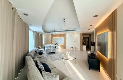 Apartment - 4 Bedrooms - 4 Bathrooms for rent in Horizon Tower - Dubai Marina - Dubai