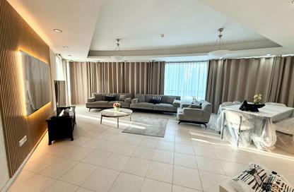 Apartment - 4 Bedrooms - 4 Bathrooms for rent in Horizon Tower - Dubai Marina - Dubai