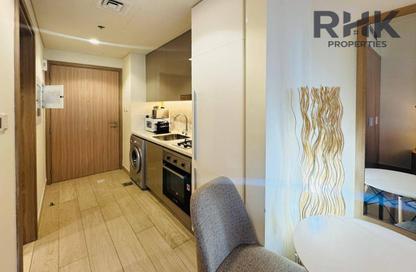 Apartment - Studio - 1 Bathroom for rent in Azizi Riviera 46 - Azizi Riviera - Meydan One - Meydan - Dubai