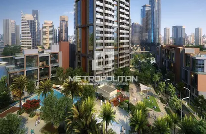 Apartment - 1 Bedroom - 2 Bathrooms for sale in Peninsula Four - Peninsula - Business Bay - Dubai