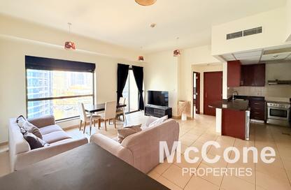 Apartment - 1 - 2 for rent in Bahar 6 - Bahar - Jumeirah Beach Residence - Dubai