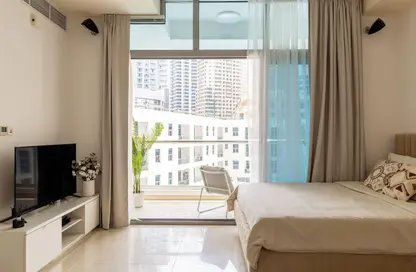 Apartment - Studio - 1 Bathroom for rent in DEC Tower 3 - DEC Towers - Dubai Marina - Dubai