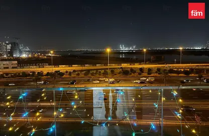 شقة - غرفة نوم - 2 حمامات للايجار في عزيزي فواد ريزيدنس - 2 مدينة دبي الطبية - الجداف - دبي