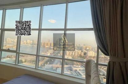 Apartment - 2 Bedrooms - 2 Bathrooms for sale in Orient Tower 1 - Orient Towers - Al Bustan - Ajman