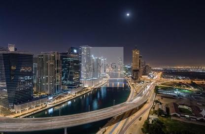 شقة - 2 غرف نوم - 3 حمامات للايجار في برج نورا - مدينة الحبتور - الخليج التجاري - دبي