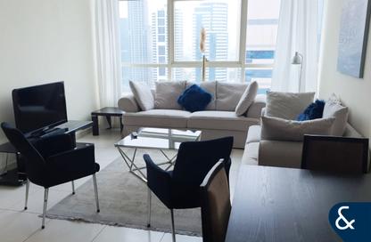 Apartment - 2 Bedrooms - 2 Bathrooms for rent in Marina View Tower A - Marina View - Dubai Marina - Dubai