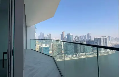 نصف طابق - غرفة نوم - 1 حمام للبيع في بنينسولا ثري - بنينسولا - الخليج التجاري - دبي