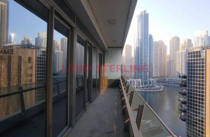 Apartment - 2 Bedrooms - 2 Bathrooms for rent in Silverene Tower B - Silverene - Dubai Marina - Dubai
