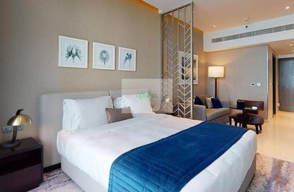 Apartment - Studio - 1 Bathroom for rent in Damac Maison Prive - Business Bay - Dubai