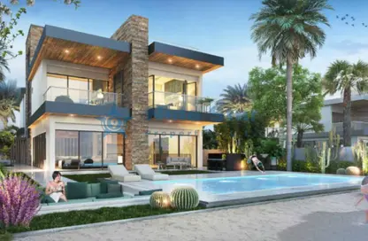 Villa - 6 Bedrooms - 7 Bathrooms for sale in Costa Brava 1 - Costa Brava at DAMAC Lagoons - Damac Lagoons - Dubai