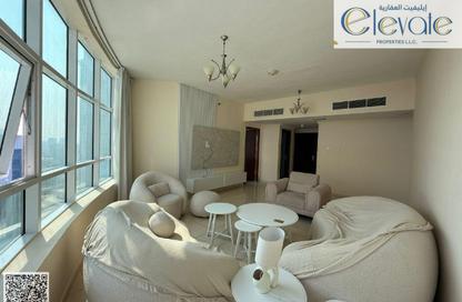 Apartment - 2 Bedrooms - 3 Bathrooms for sale in Orient Towers - Al Bustan - Ajman