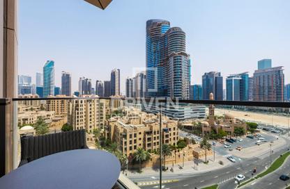 Apartment - 1 - 1 for rent in Vida Residence Downtown - Downtown Dubai - Dubai