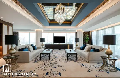 Penthouse - 2 Bedrooms - 2 Bathrooms for rent in Marriott Marquis Dubai - Port Saeed - Deira - Dubai