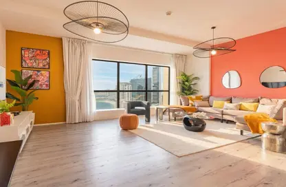 Apartment - 3 Bedrooms - 4 Bathrooms for rent in Rimal 5 - Rimal - Jumeirah Beach Residence - Dubai