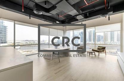 Office Space - Studio - 2 Bathrooms for rent in Bay Square Building 8 - Bay Square - Business Bay - Dubai