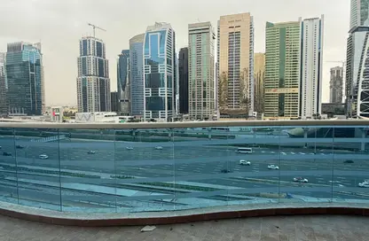 شقة - غرفة نوم - 2 حمامات للايجار في برج كاسكيد - دبي مارينا - دبي