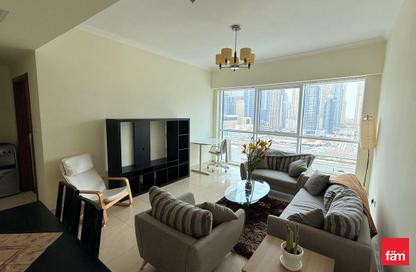 Apartment - 1 Bedroom - 2 Bathrooms for rent in Saba Tower 3 - JLT Cluster Q - Jumeirah Lake Towers - Dubai
