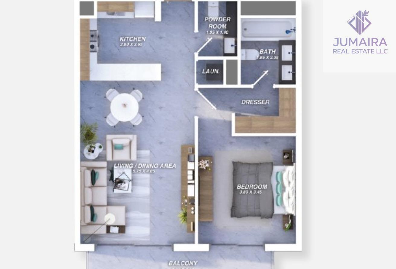 Brand new Apartment for Sale Full Pool View