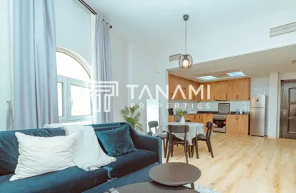 شقة - غرفة نوم - 2 حمامات للبيع في مبنى 74 - طراز البحر المتوسط - ديسكفري جاردنز - دبي