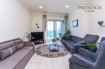 Apartment - 1 Bedroom - 2 Bathrooms for rent in Marina Heights - Dubai Marina - Dubai