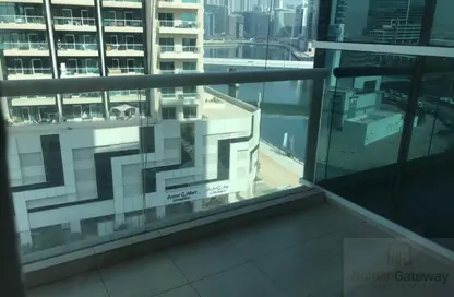 شقة - غرفة نوم - 1 حمام للايجار في برج ماي فير - الخليج التجاري - دبي