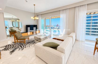 Apartment - 2 - 2 for rent in Grand Bleu Tower 1 - Grand Bleu - Emaar Beachfront - Dubai Harbour - Dubai