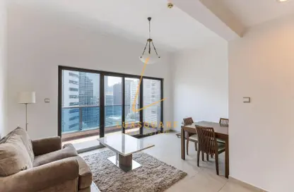Apartment - 1 Bedroom - 2 Bathrooms for rent in Zumurud Tower - Dubai Marina - Dubai