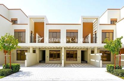 Townhouse - 4 - 4 for rent in Costa Brava 2 - Costa Brava - Damac Lagoons - Dubai