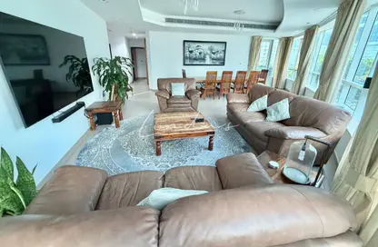 Apartment - 4 Bedrooms - 4 Bathrooms for rent in Horizon Tower - Dubai Marina - Dubai