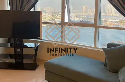 Apartment - 2 Bedrooms - 2 Bathrooms for sale in Orient Tower 1 - Orient Towers - Al Bustan - Ajman