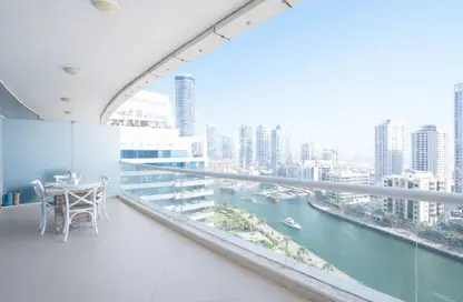 Apartment - 2 Bedrooms - 3 Bathrooms for rent in Dorra Bay - Dubai Marina - Dubai