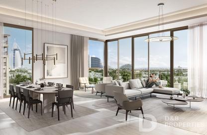Apartment - 3 Bedrooms - 4 Bathrooms for sale in Jomana 3 - Jomana - Madinat Jumeirah Living - Umm Suqeim - Dubai