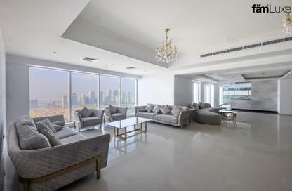 Apartment - 3 Bedrooms - 4 Bathrooms for rent in Emirates Crown - Dubai Marina - Dubai