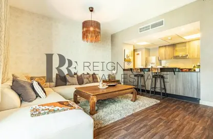 Apartment - 1 Bedroom - 2 Bathrooms for rent in Tower 20 - Al Reef Downtown - Al Reef - Abu Dhabi