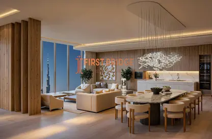 Penthouse - 4 Bedrooms - 5 Bathrooms for sale in DWTN Residences - Business Bay - Dubai