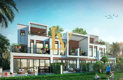 Townhouse - 5 Bedrooms - 6 Bathrooms for sale in Costa Brava 1 - Costa Brava - Damac Lagoons - Dubai