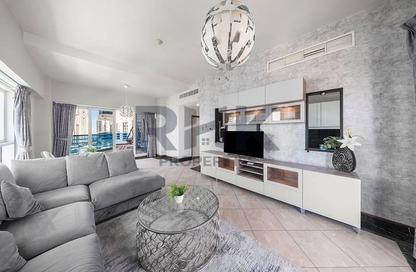 Apartment - 2 Bedrooms - 3 Bathrooms for rent in Cascades Tower - Dubai Marina - Dubai