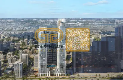 Apartment - 1 Bathroom for sale in Mawjan Tower - Ajman Corniche Road - Ajman