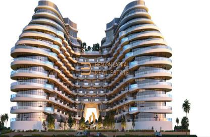 Apartment - 1 - 2 for sale in Aqua Arc - Al Marjan Island - Ras Al Khaimah
