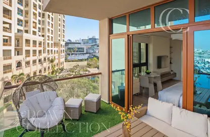 شقة - 1 حمام للايجار في بالم فيوز شرق - بالم فيوز - نخلة جميرا - دبي