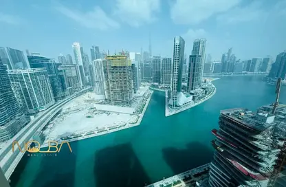 مكتب - استوديو للايجار في برج تشرشل للأعمال - أبراج تشرشل - الخليج التجاري - دبي